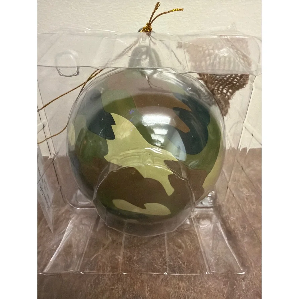 Burton + Burton Camo Christmas Ornament All I Want For Christmas Is You Hunting